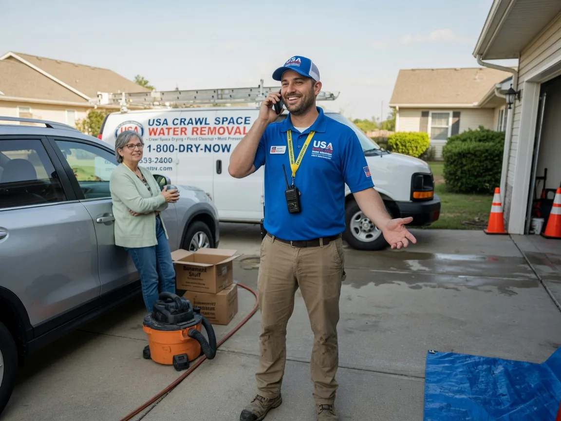Crawl Space Water Removal Whitharral, TX FAQs